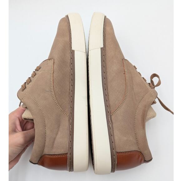 Madden Lickky Plain Toe Derby Shoes Lace-Up Men's Taupe Size US8.5 EU41-42 - Picture 7 of 11